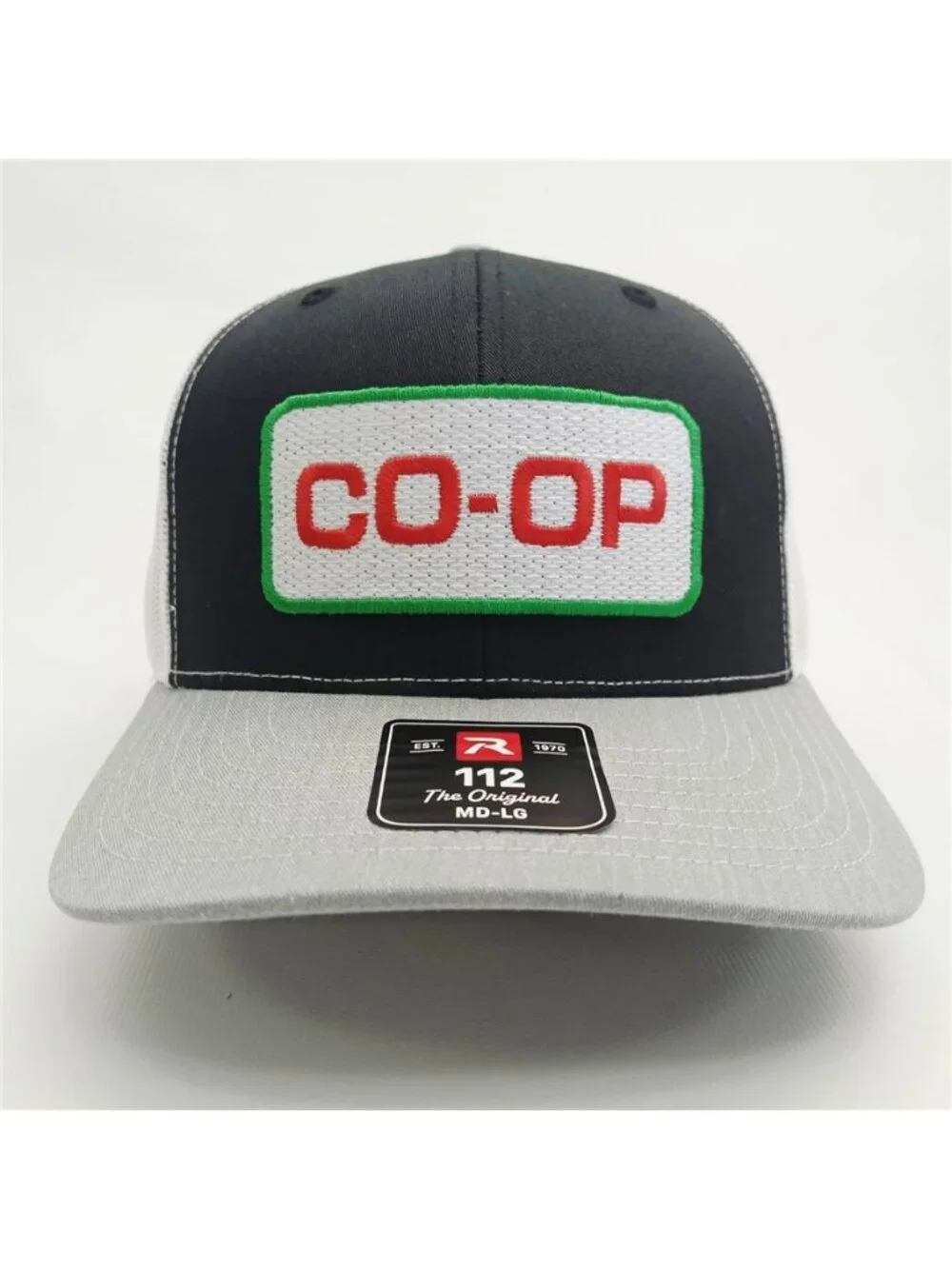 Retro CO-OP Farm Trucker Hat Vintage Agricultural Patch Richardson 112 1980s